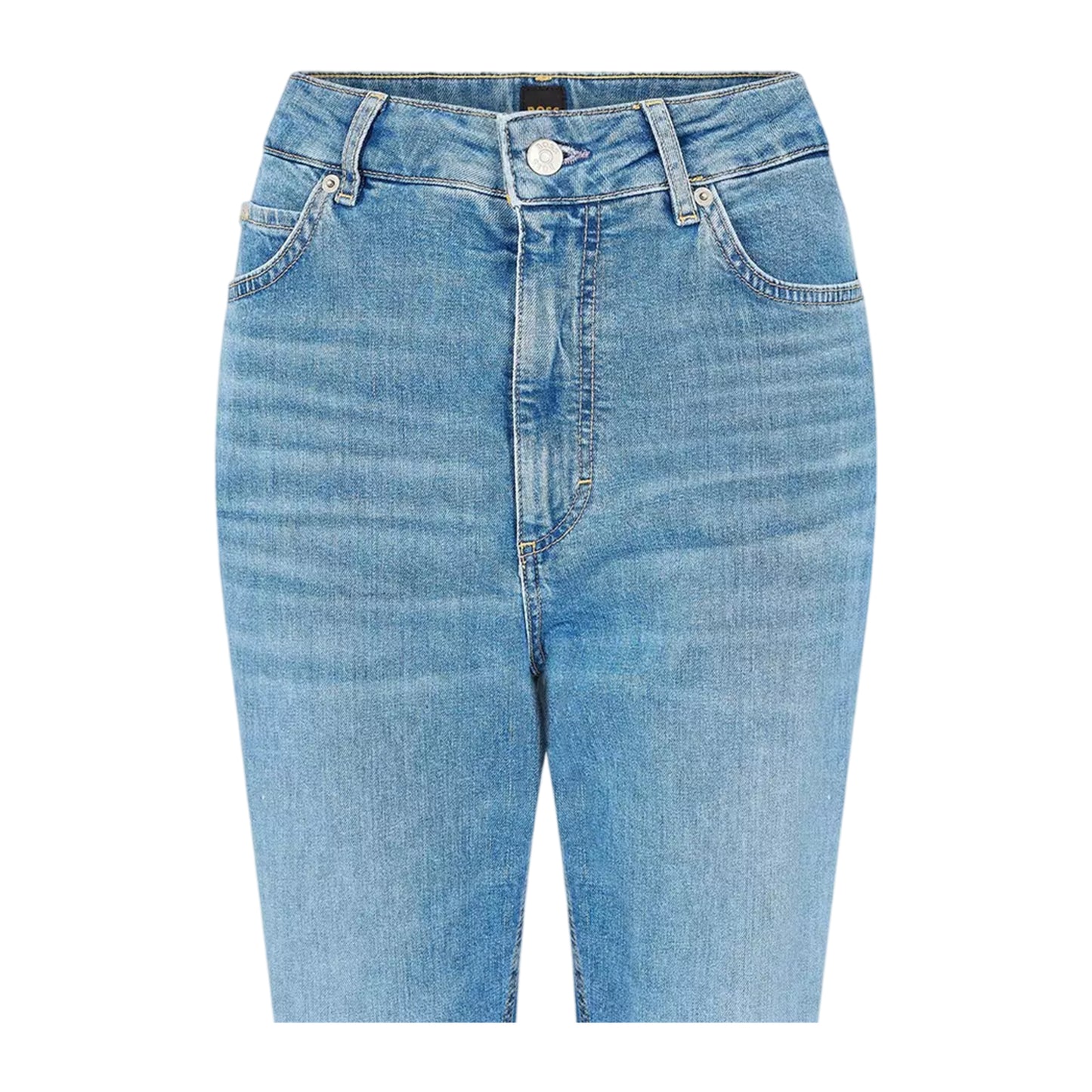 Bright Blue - Side - Boss Womens-Ladies Ruth Denim Jeans