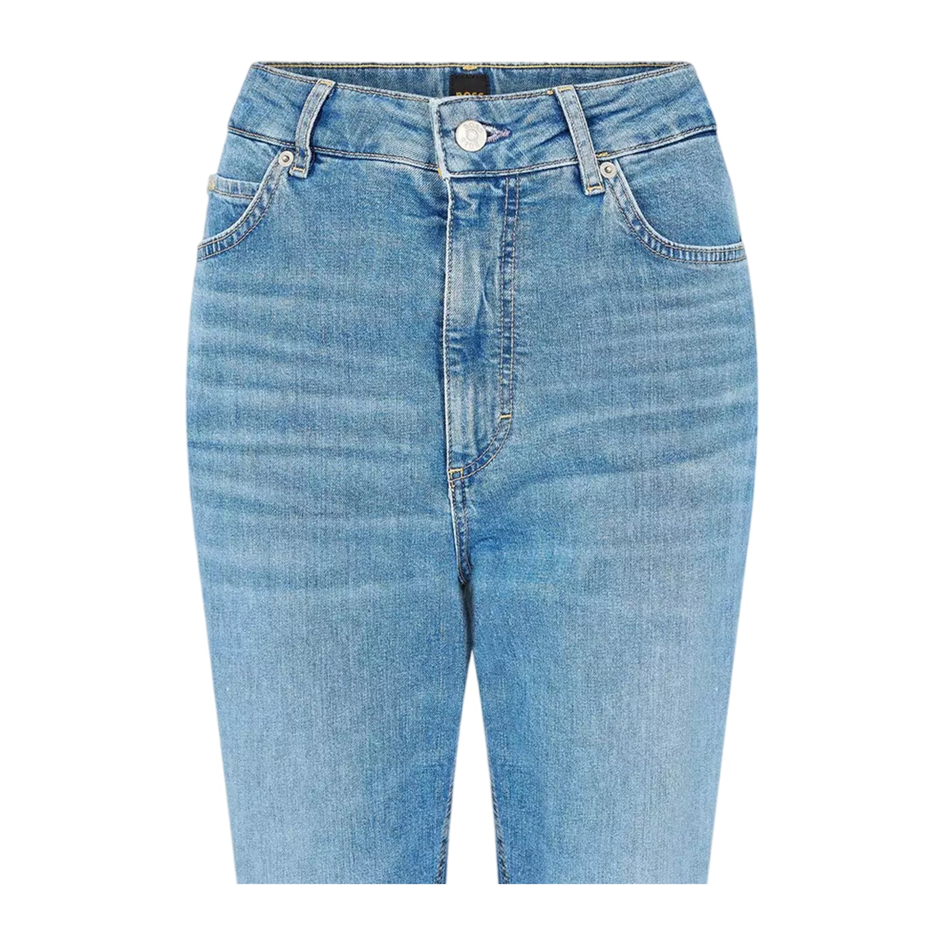 Bright Blue - Side - Boss Womens-Ladies Ruth Denim Jeans