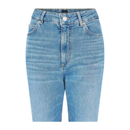 Bright Blue - Side - Boss Womens-Ladies Ruth Denim Jeans