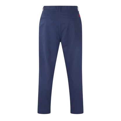 Dark Blue - Back - Hugo Mens Zeebo Straight Leg Chinos