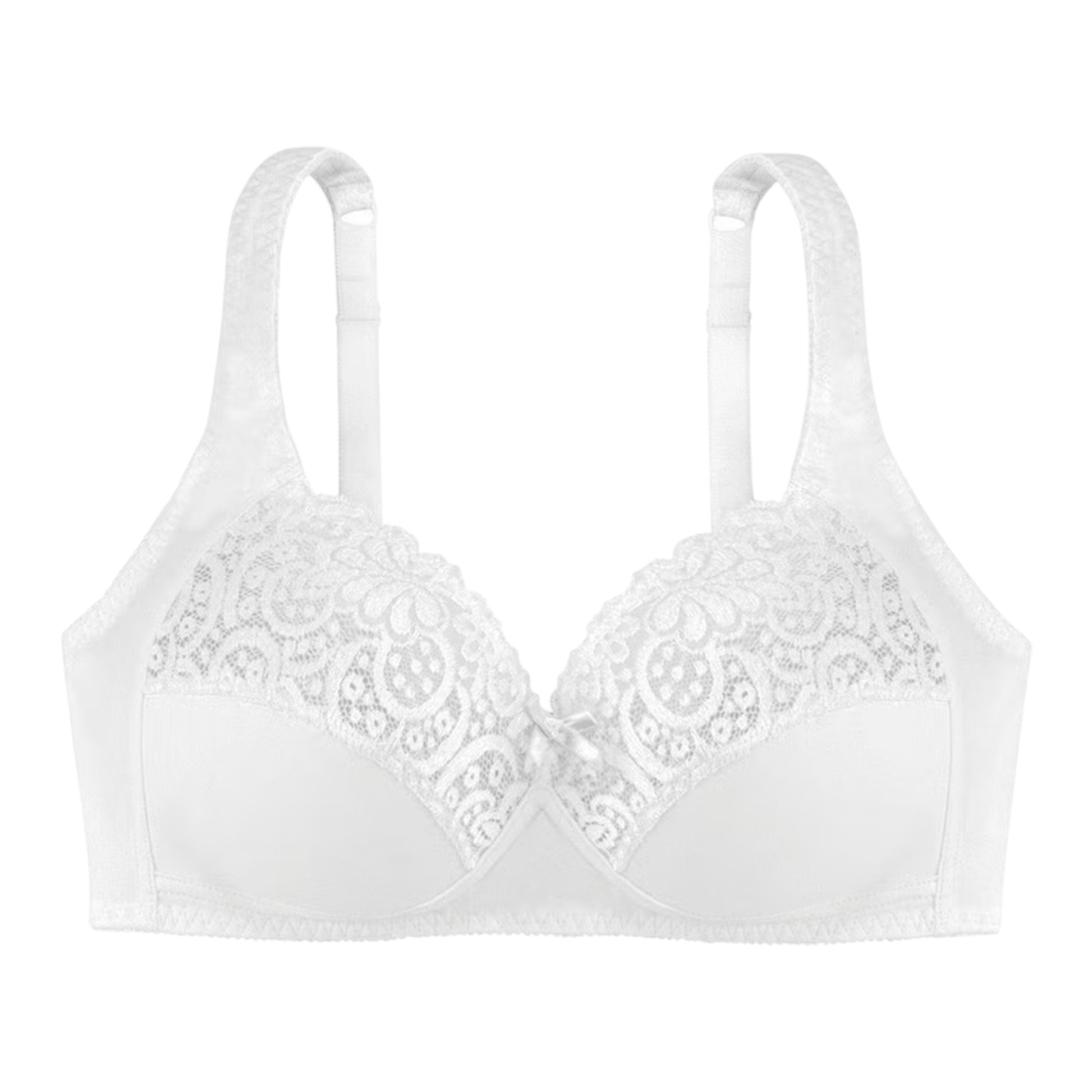 White - Front - Dorina Womens-Ladies Cotton Bra
