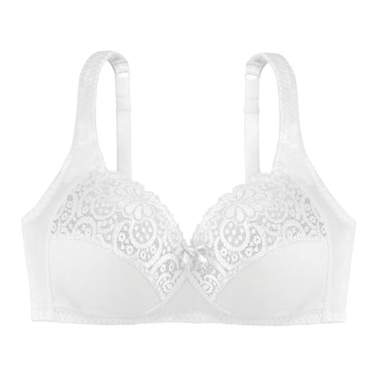 White - Front - Dorina Womens-Ladies Cotton Bra