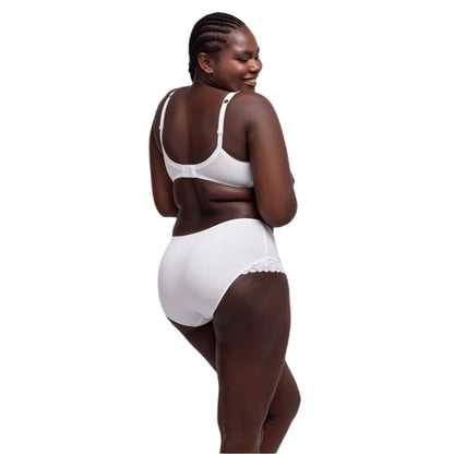 White - Back - Dorina Womens-Ladies Cotton Bra