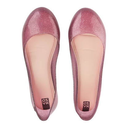 Nude - Lifestyle - Zaxy Womens-Ladies Glitter Ballet Flats