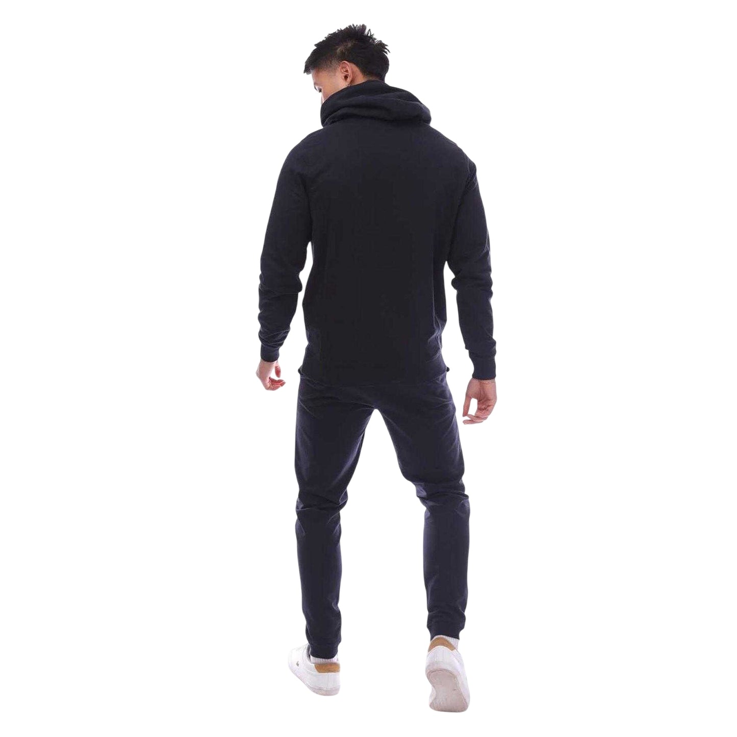 Navy - Back - Weekend Offender Mens Eclipse Tracksuit Set