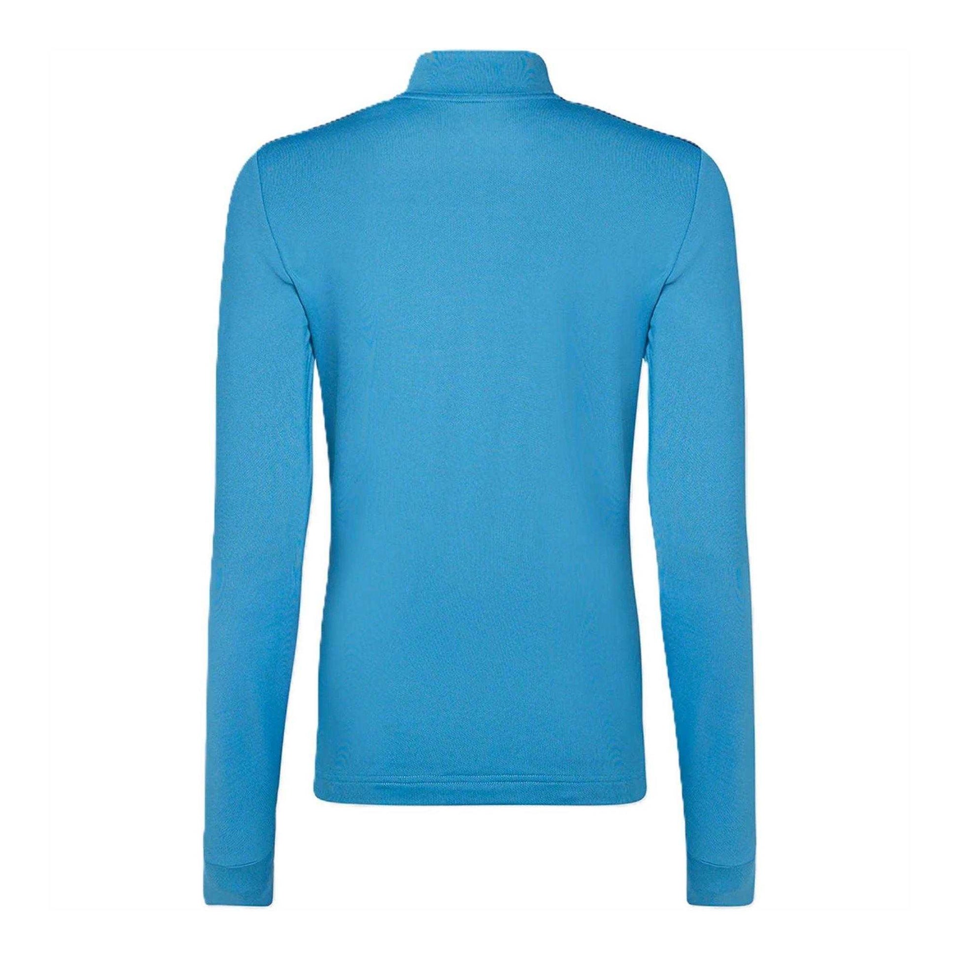 Blue-Deep Blue - Back - Castore Womens-Ladies Rangers FC Quarter Zip Fleece Top