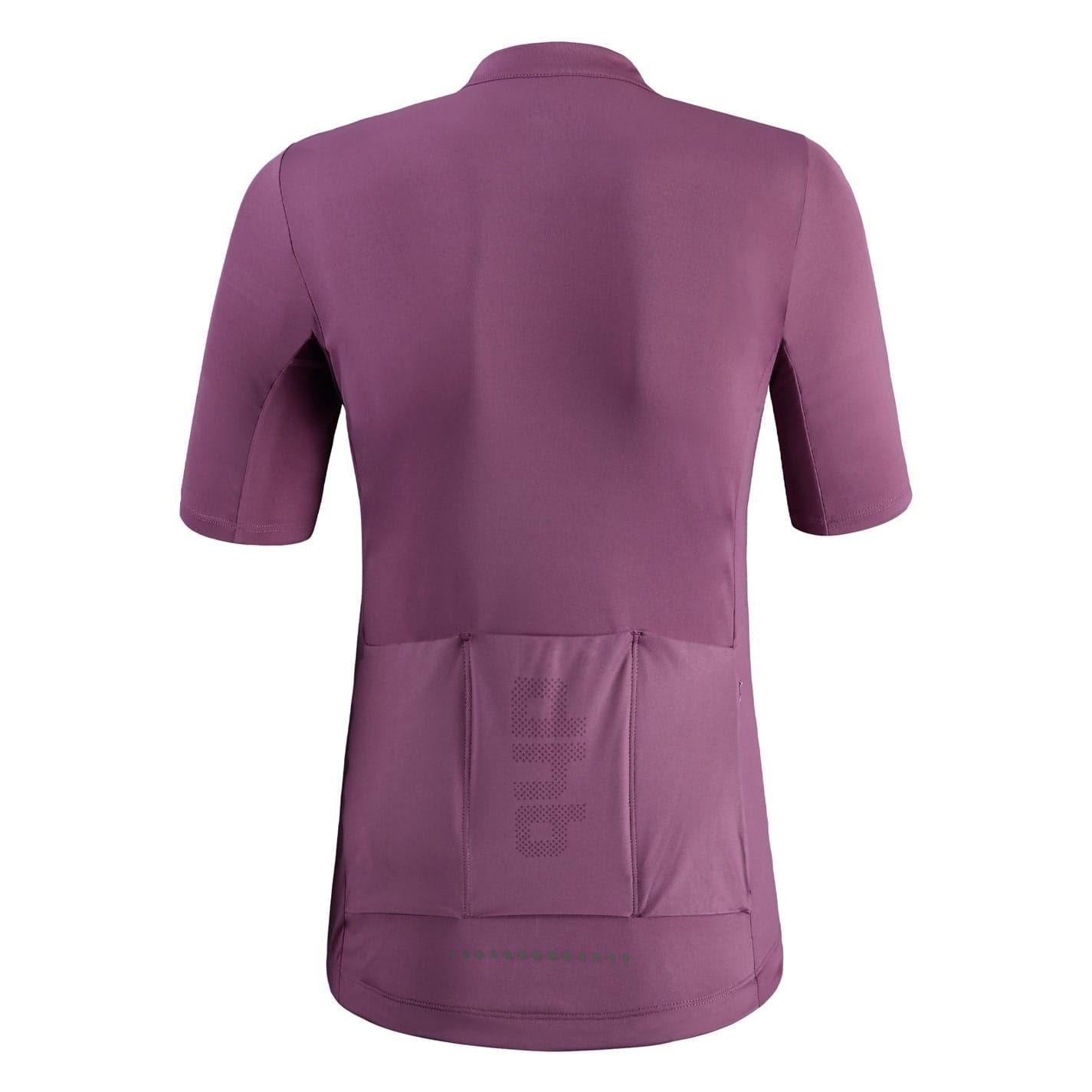 Amethyst Purple - Back - dhb Womens-Ladies Moda 2.0 Short-Sleeved Cycling Jersey