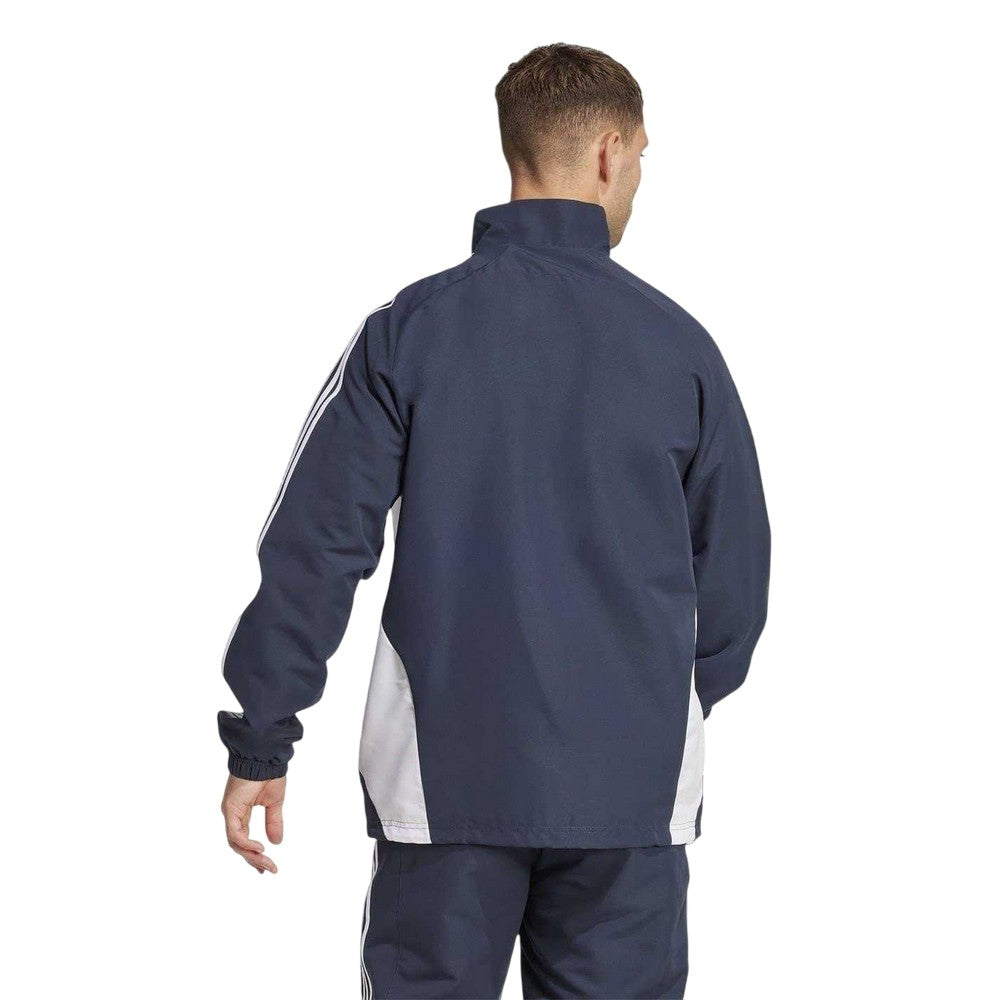 Night Navy - Back - Adidas Mens UBP Real Madrid CF Tracksuit Top
