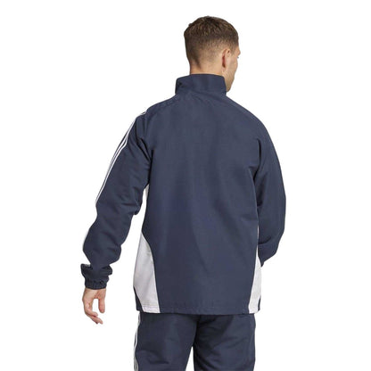 Night Navy - Back - Adidas Mens UBP Real Madrid CF Tracksuit Top