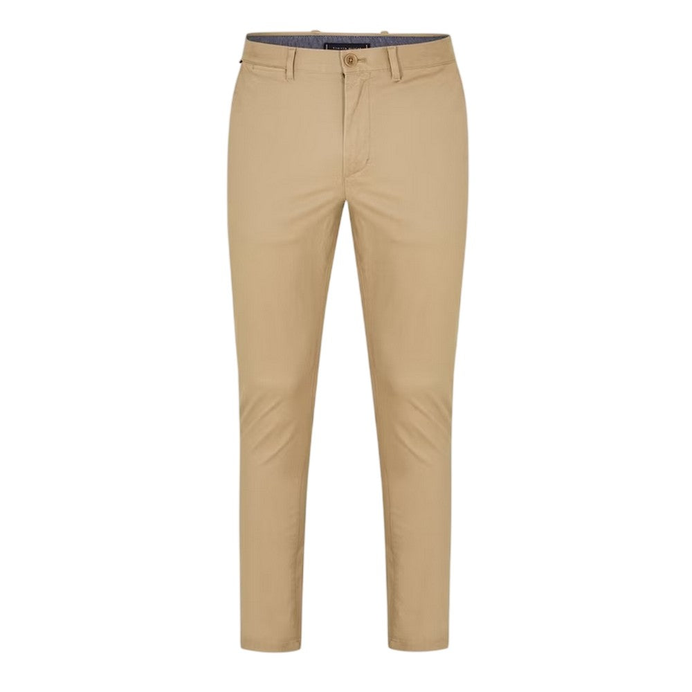 Khaki - Front - Tommy Hilfiger Mens Denton Chinos