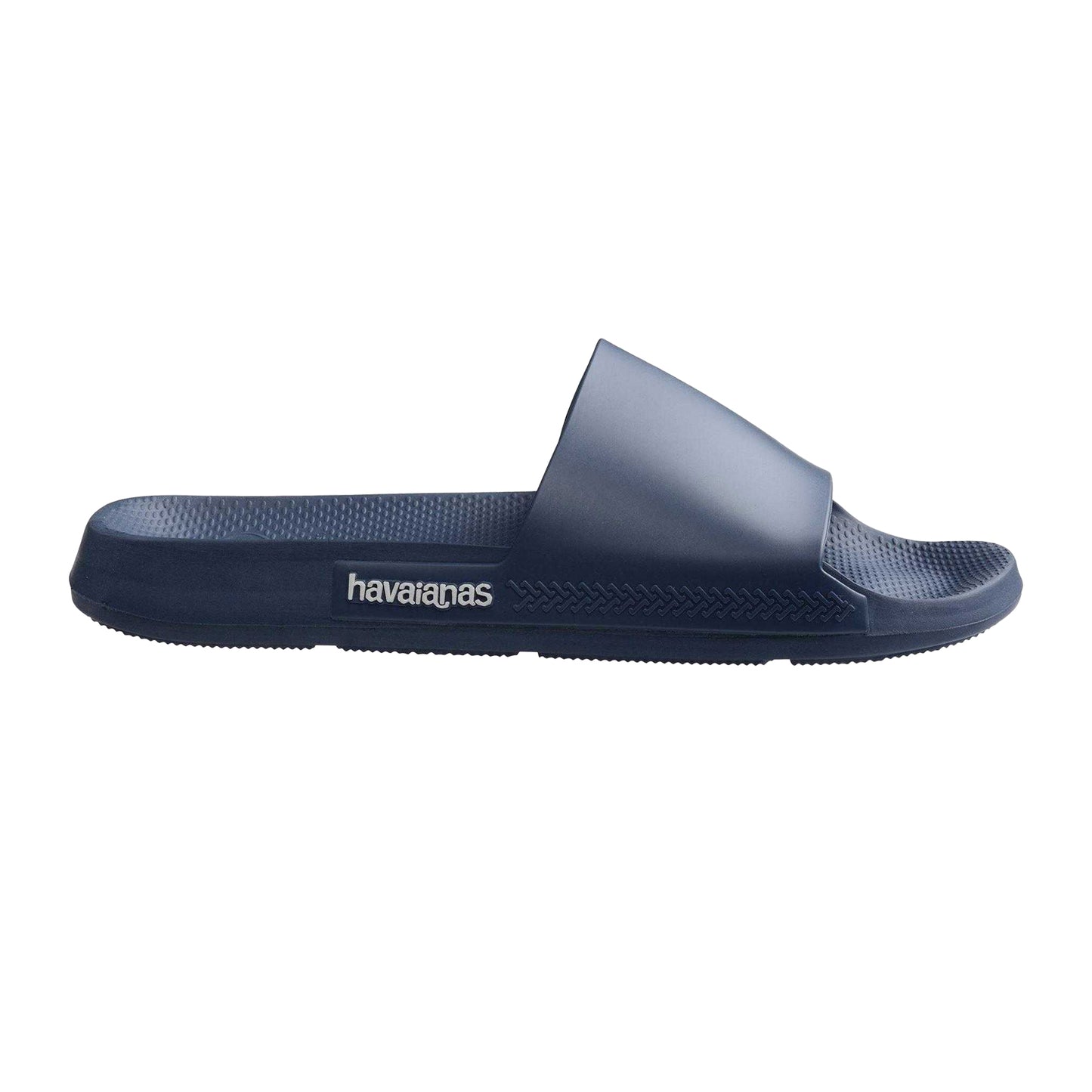 Blue - Front - Havaianas Mens Plain Open Toe Slide