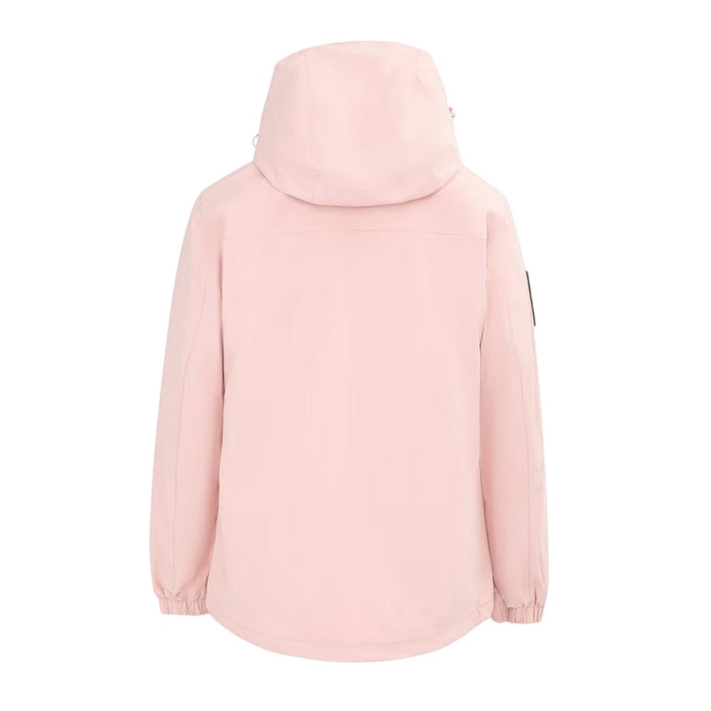 Pink - Back - Gelert Womens-Ladies Windproof 3 in 1 Waterproof Jacket