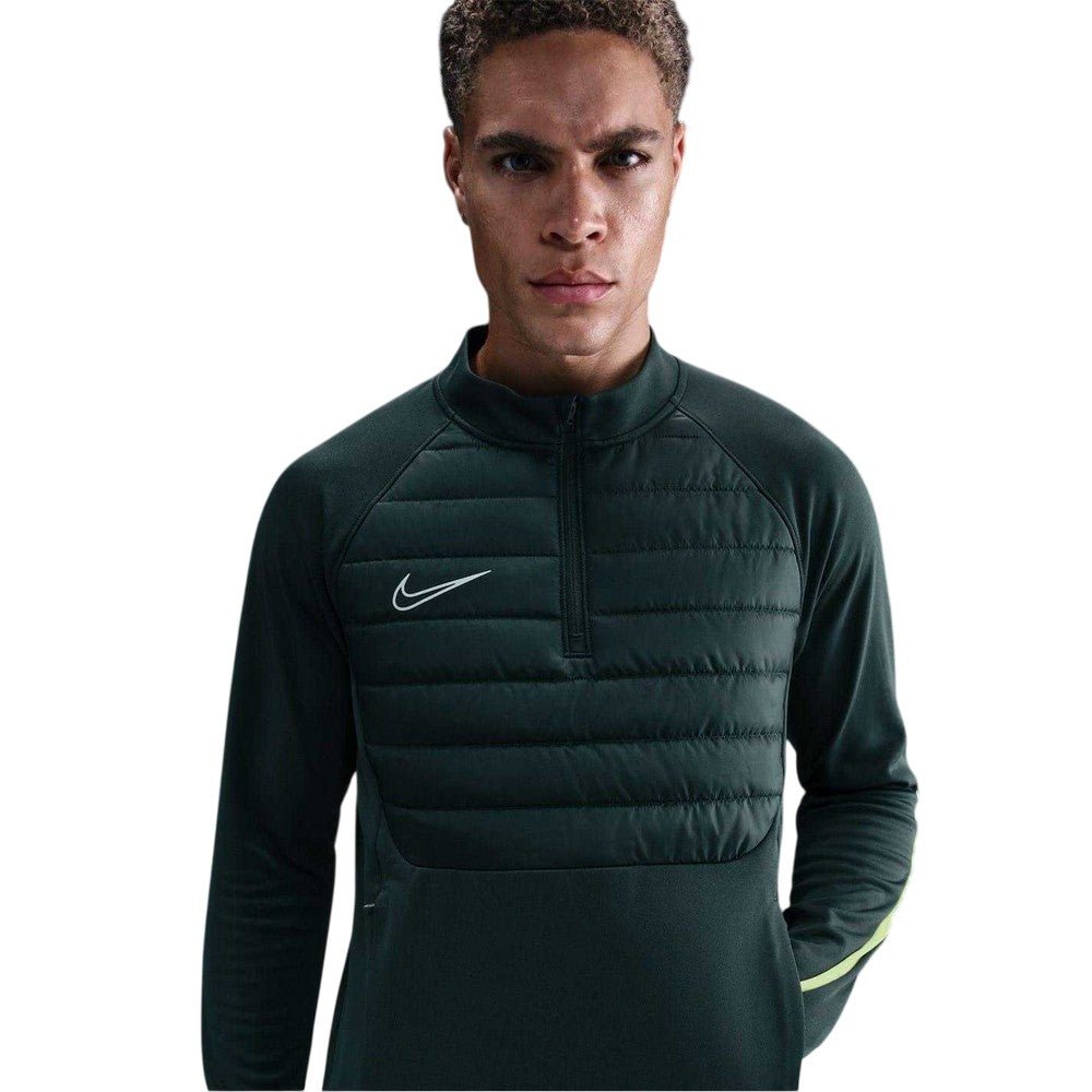 Seaweed-Lime - Side - Nike Mens Academy Winter Warrior Track Jacket
