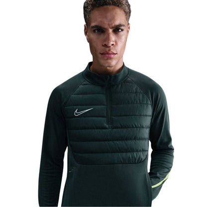 Seaweed-Lime - Side - Nike Mens Academy Winter Warrior Track Jacket