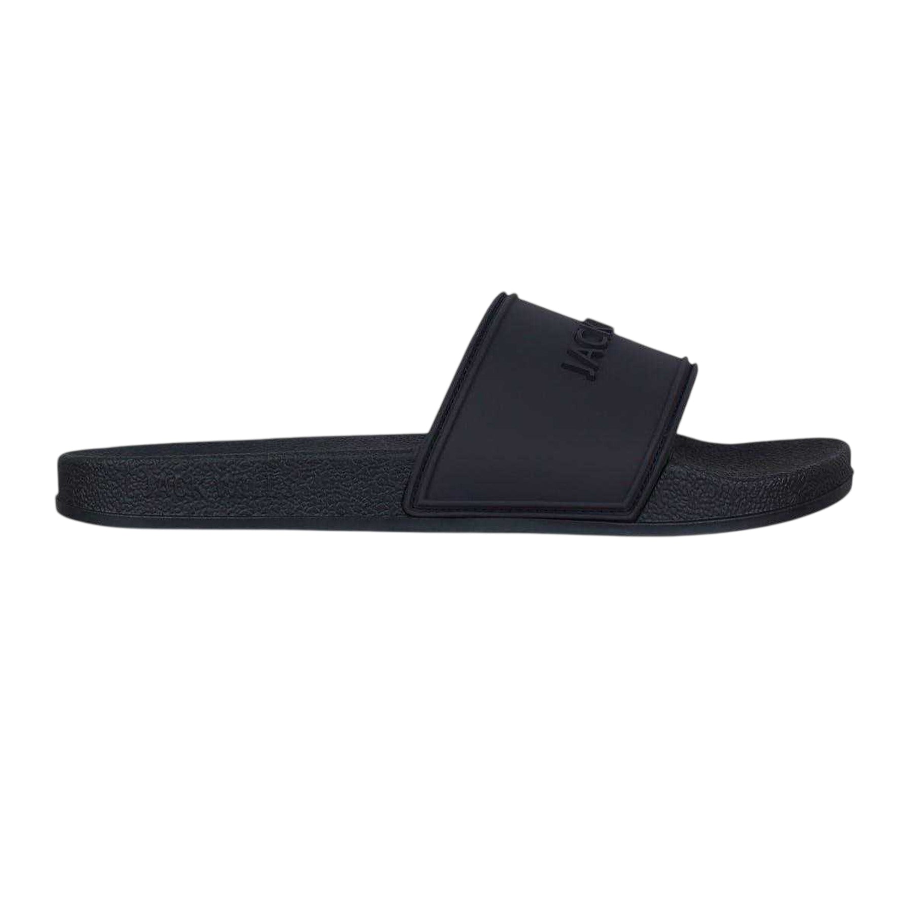 Navy - Front - Jack Wills Mens Logo Sliders