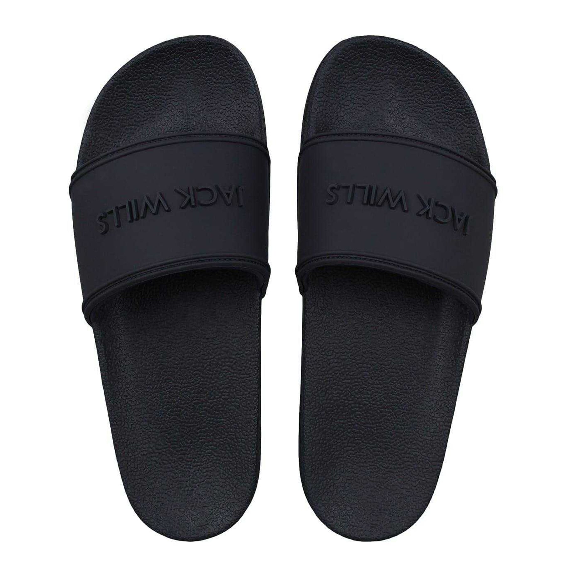 Navy - Lifestyle - Jack Wills Mens Logo Sliders
