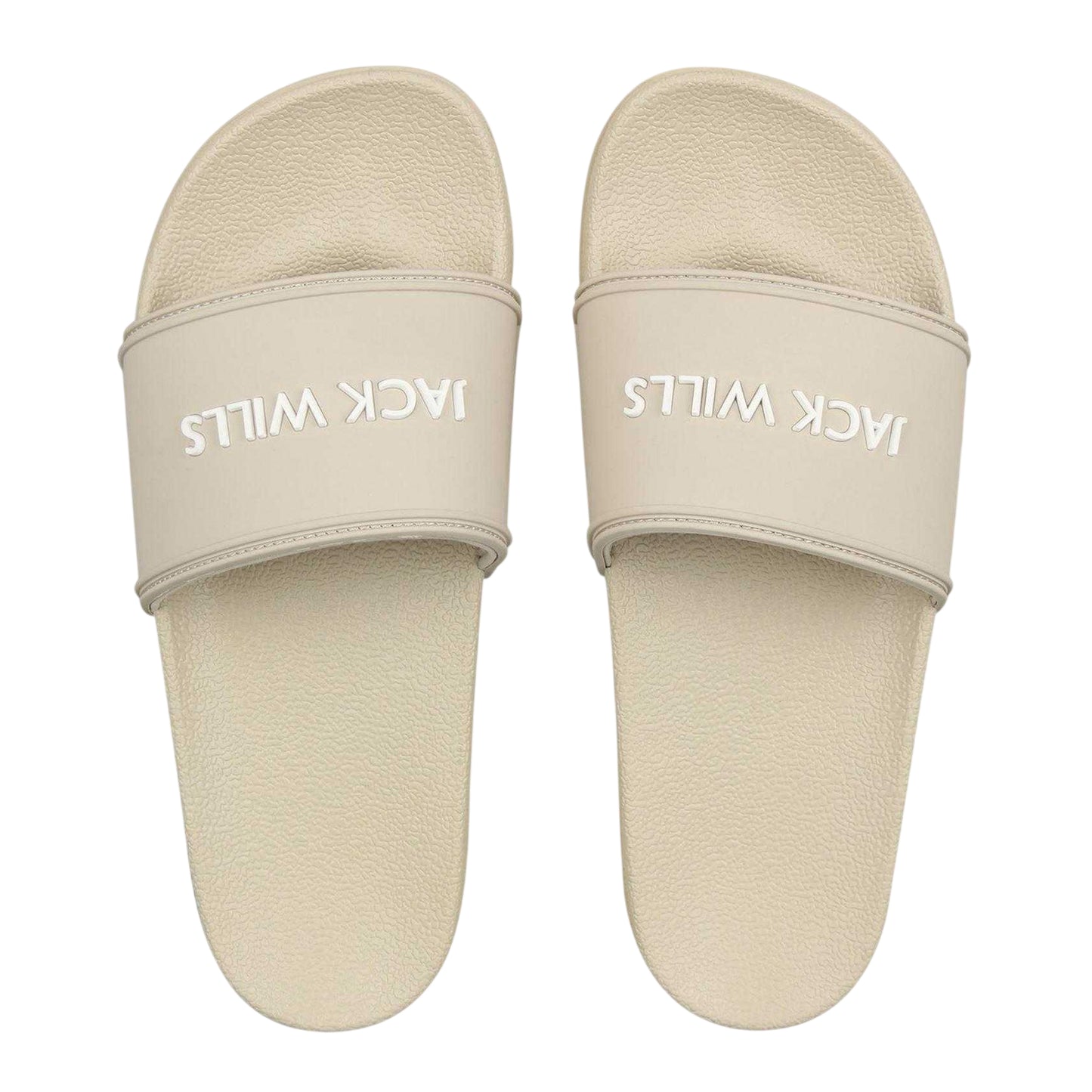 Off White - Lifestyle - Jack Wills Mens Logo Sliders