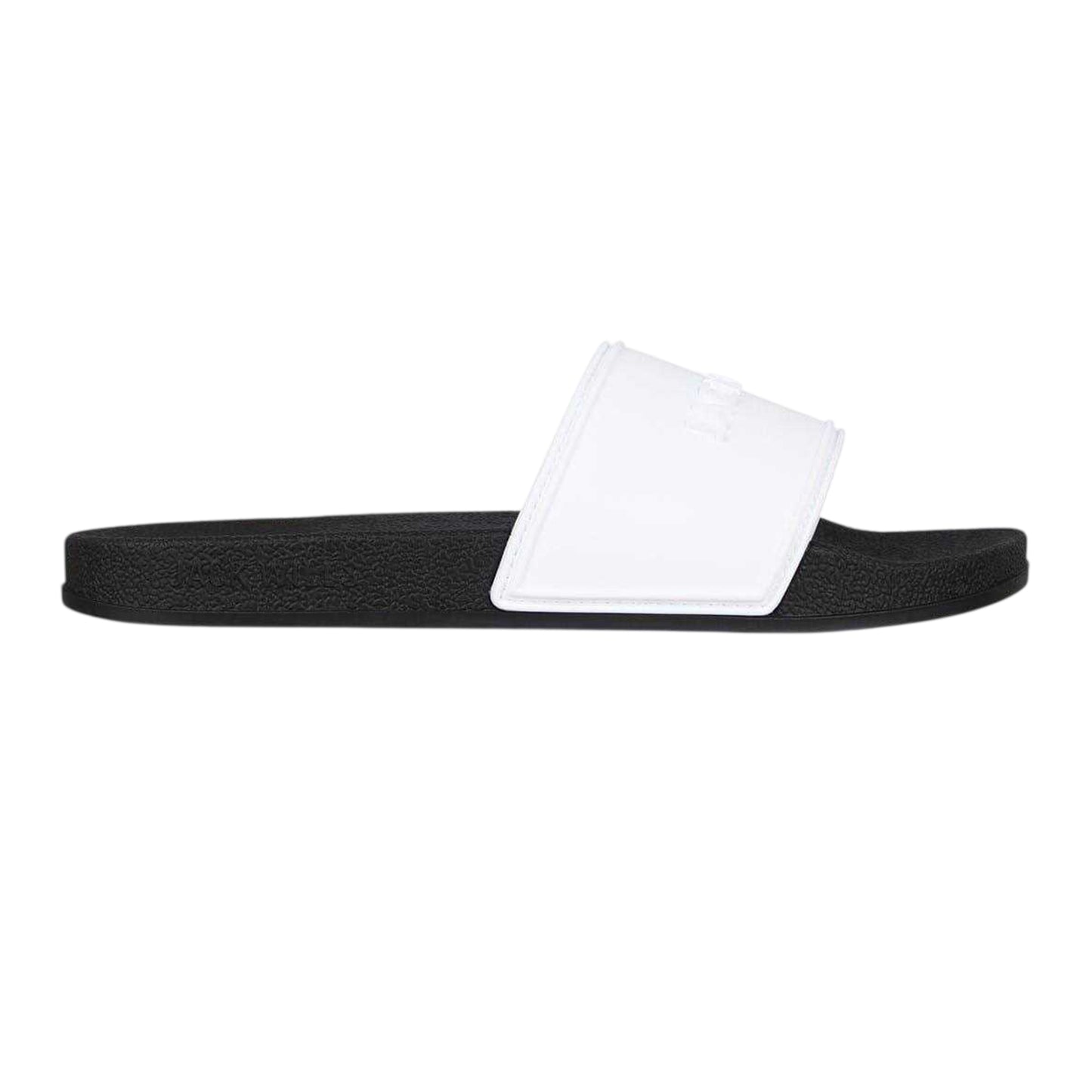 White-Black - Front - Jack Wills Mens Logo Sliders