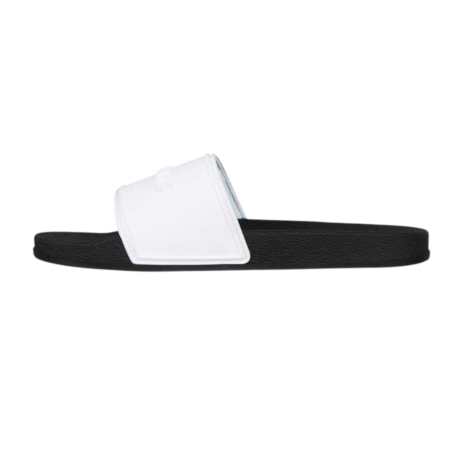 White-Black - Side - Jack Wills Mens Logo Sliders