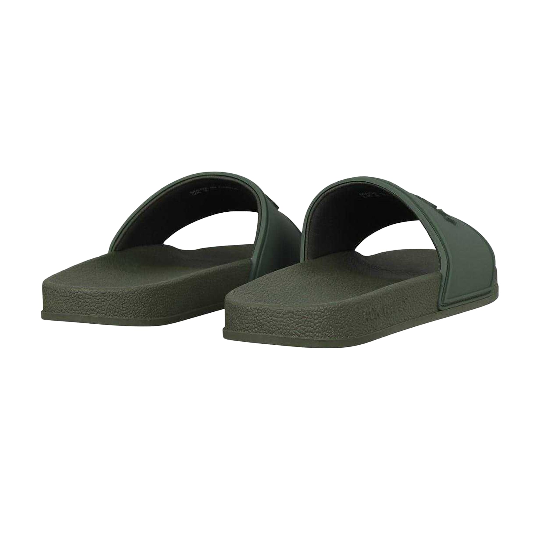 Khaki Green - Back - Jack Wills Mens Logo Sliders