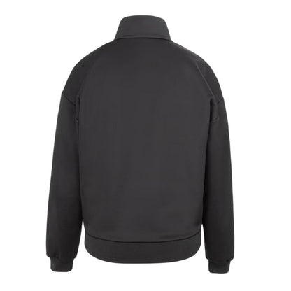 Black - Back - USA Pro Womens-Ladies Striped Track Top