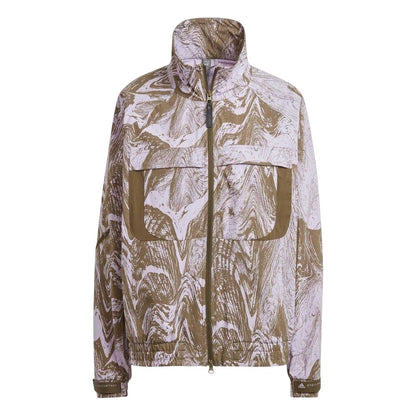 Purple - Front - Adidas Womens-Ladies Stella McCartney Marble Track Jacket
