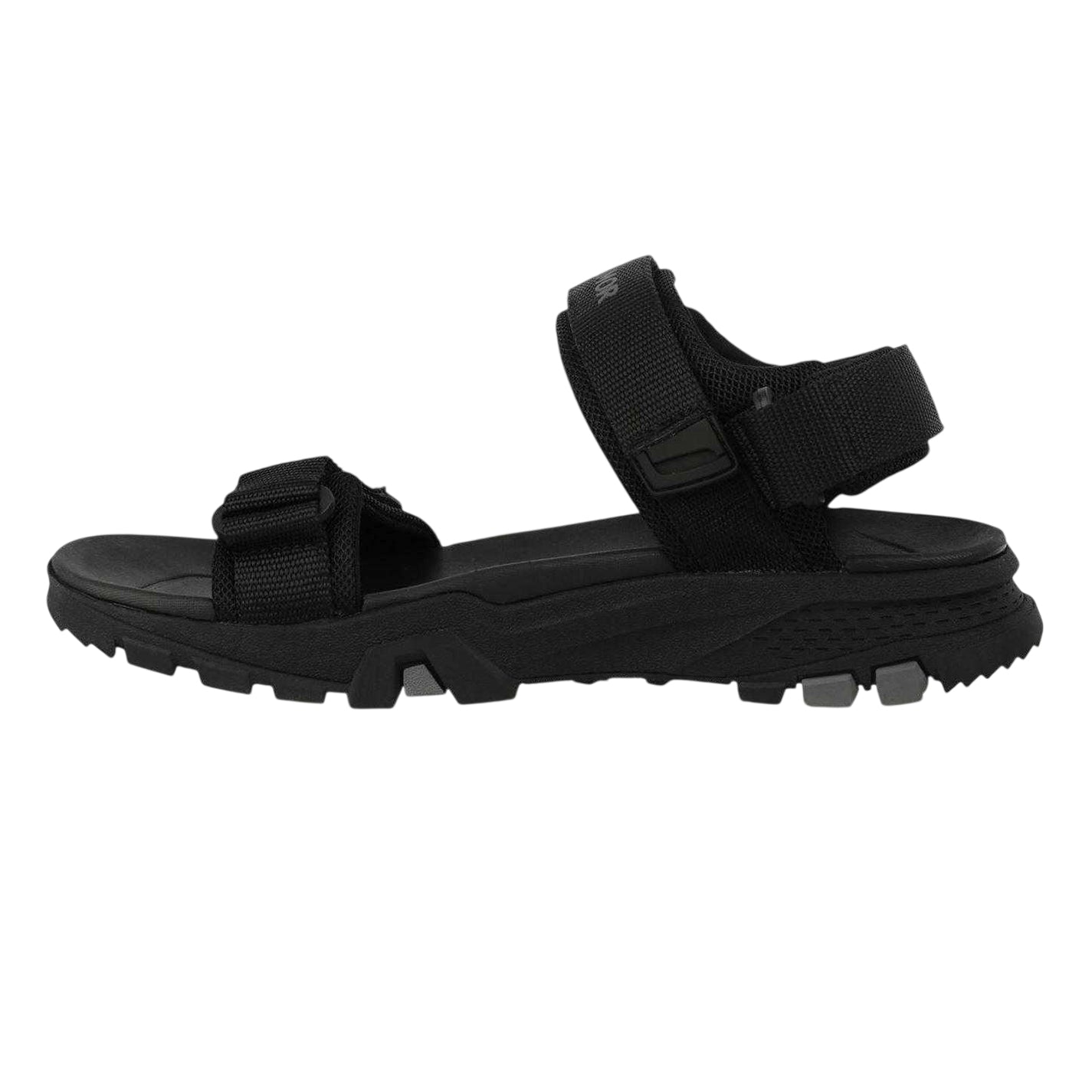 Black - Back - Karrimor Womens-Ladies Cannes Mesh Adjustable Strap Walking Sandals