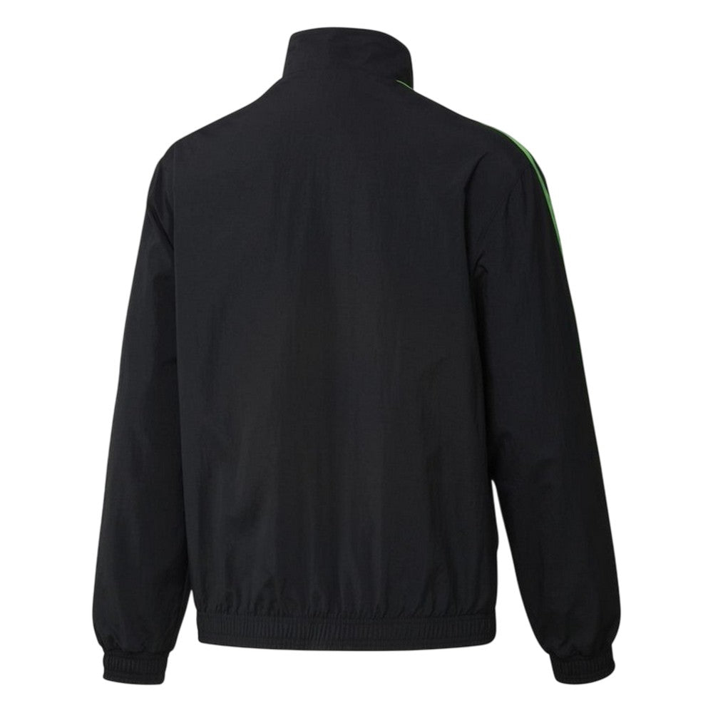 Black - Back - Austin FC Mens Adidas Reversible Track Jacket