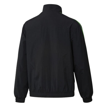 Black - Back - Austin FC Mens Adidas Reversible Track Jacket