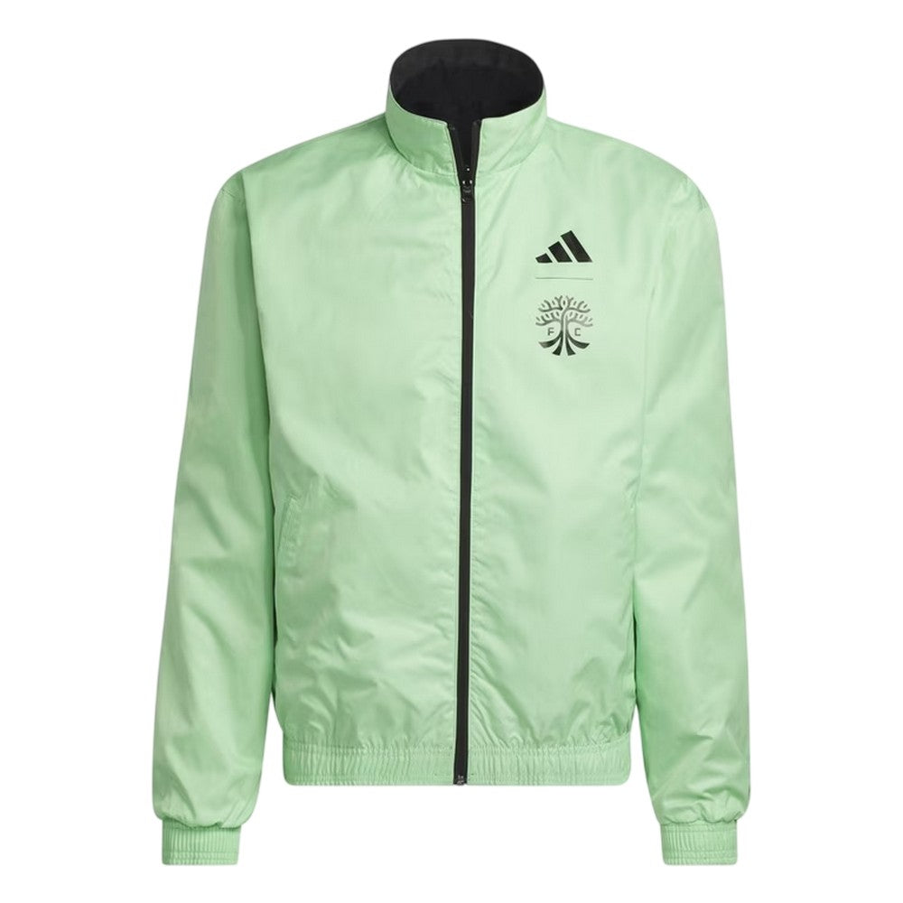 Black - Side - Austin FC Mens Adidas Reversible Track Jacket