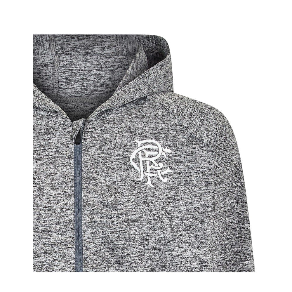 Grey - Side - Castore Mens Rangers FC Hoodie