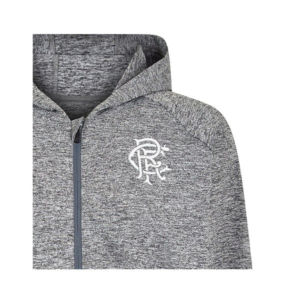 Grey - Side - Castore Mens Rangers FC Hoodie
