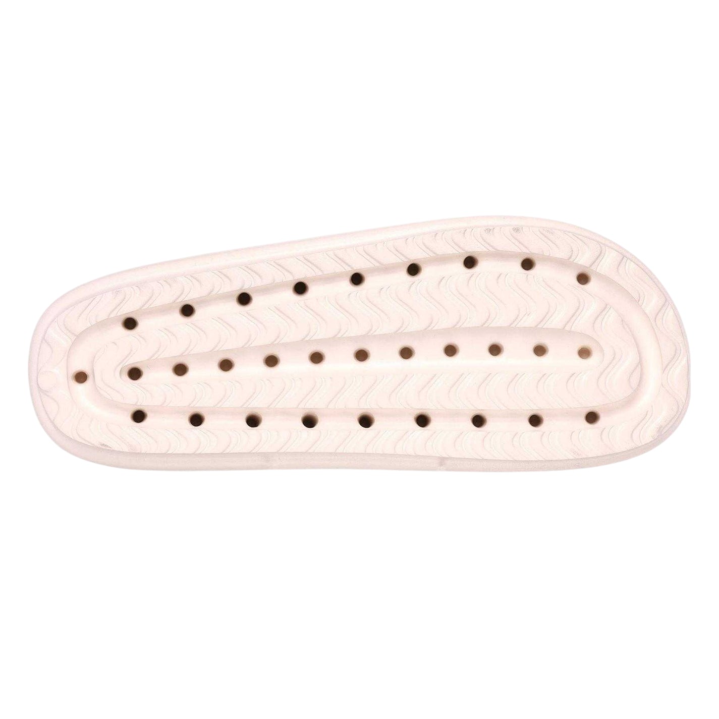 Off White - Back - Skechers Mens Casual Flat Slippers