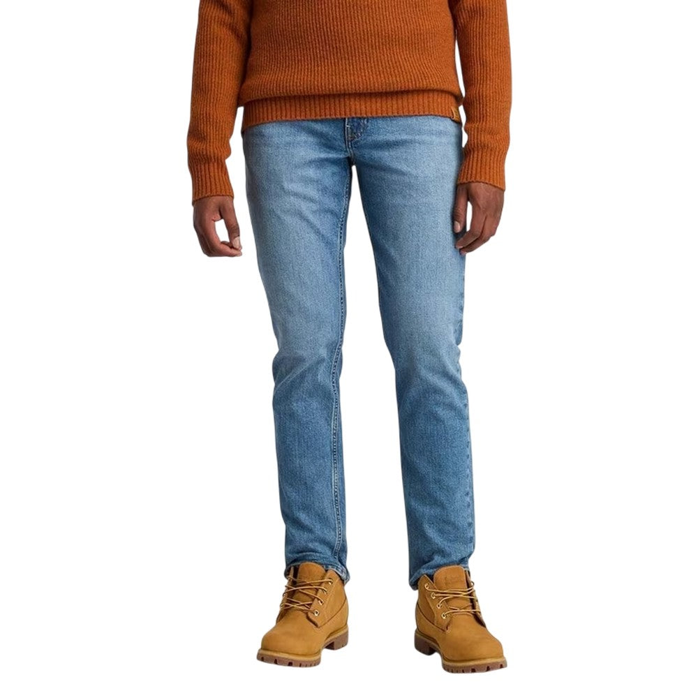 Denim - Side - Timberland Mens Denim Stretch Jeans