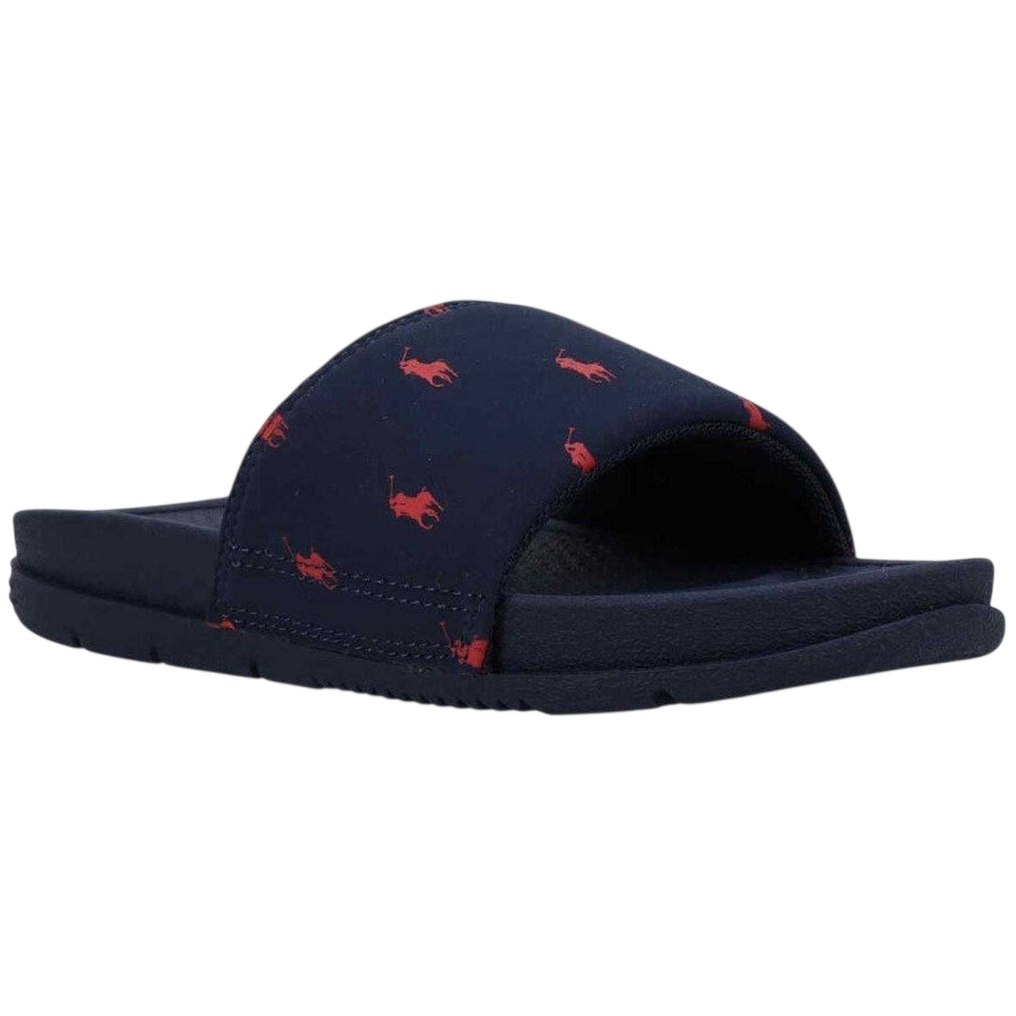 Navy-Red - Side - Ralph Lauren Childrens-Kids Sliders