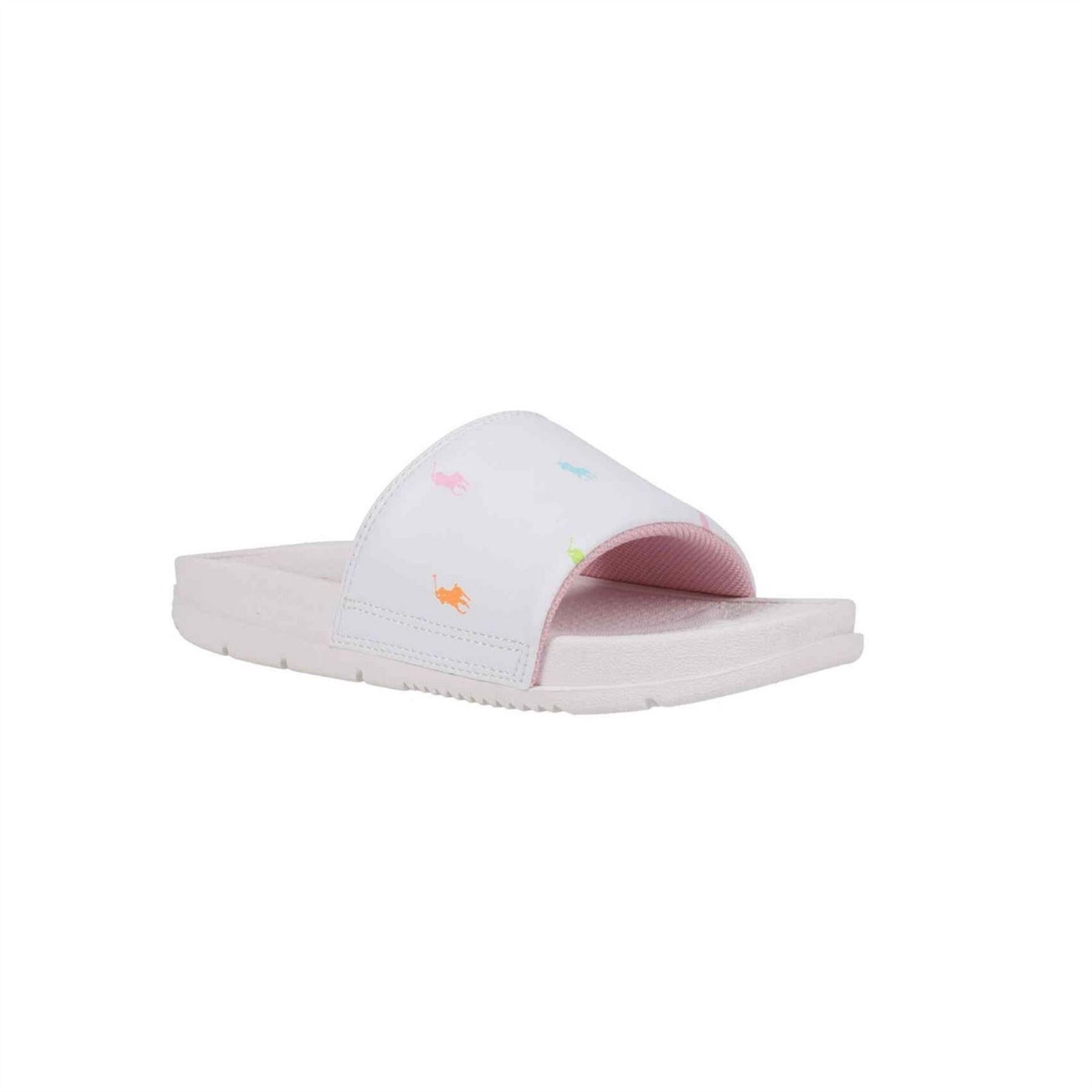 White - Side - Ralph Lauren Childrens-Kids Sliders