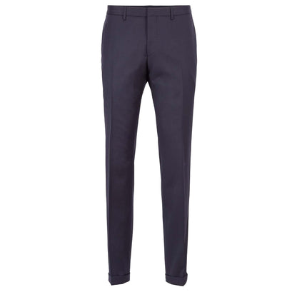 Dark Blue - Front - Boss Mens Wave Cyl Trousers