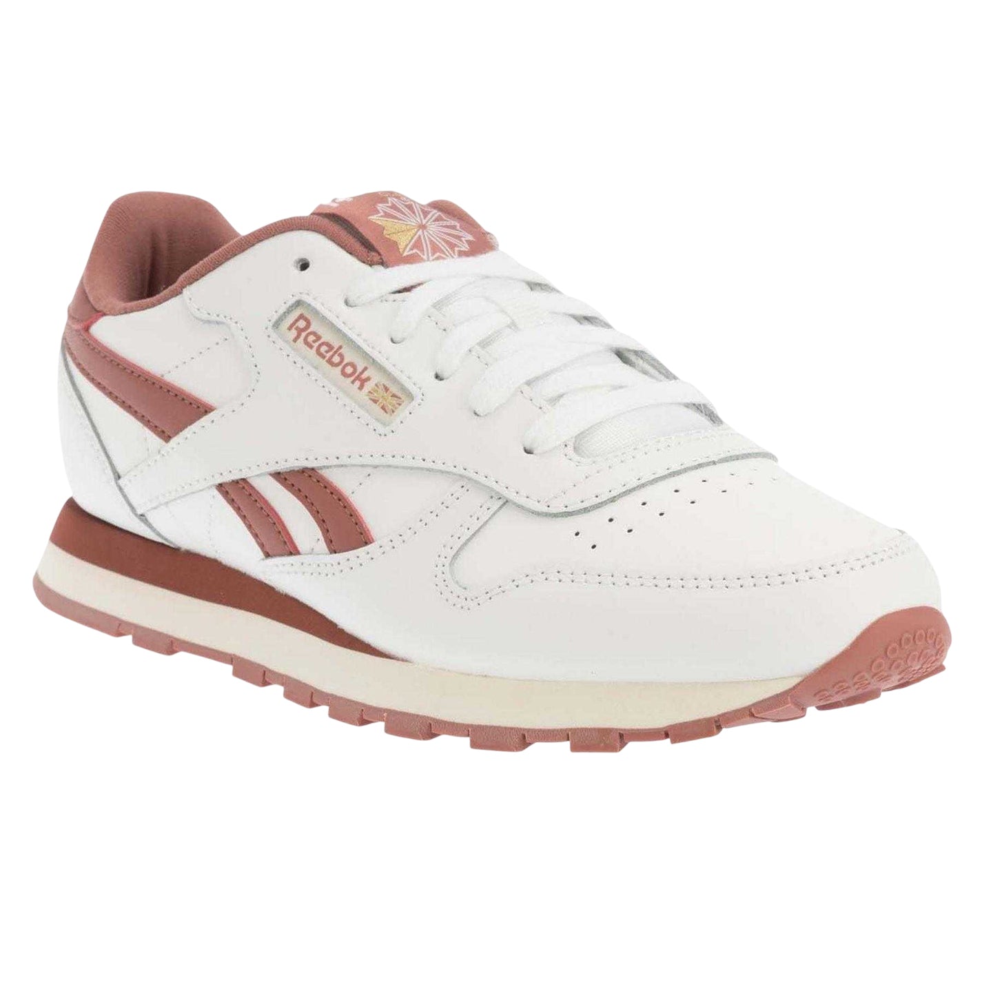 White-Pink - Lifestyle - Reebok Childrens-Kids Classic Leather Trainers
