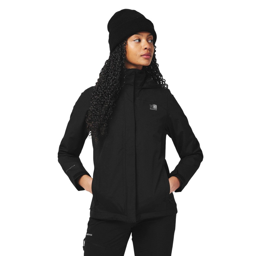 Black - Side - Karrimor Womens-Ladies Urban Waterproof Jacket
