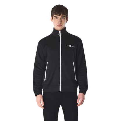 Black - Side - Pretty Green Mens Nimbus Performance Track Top