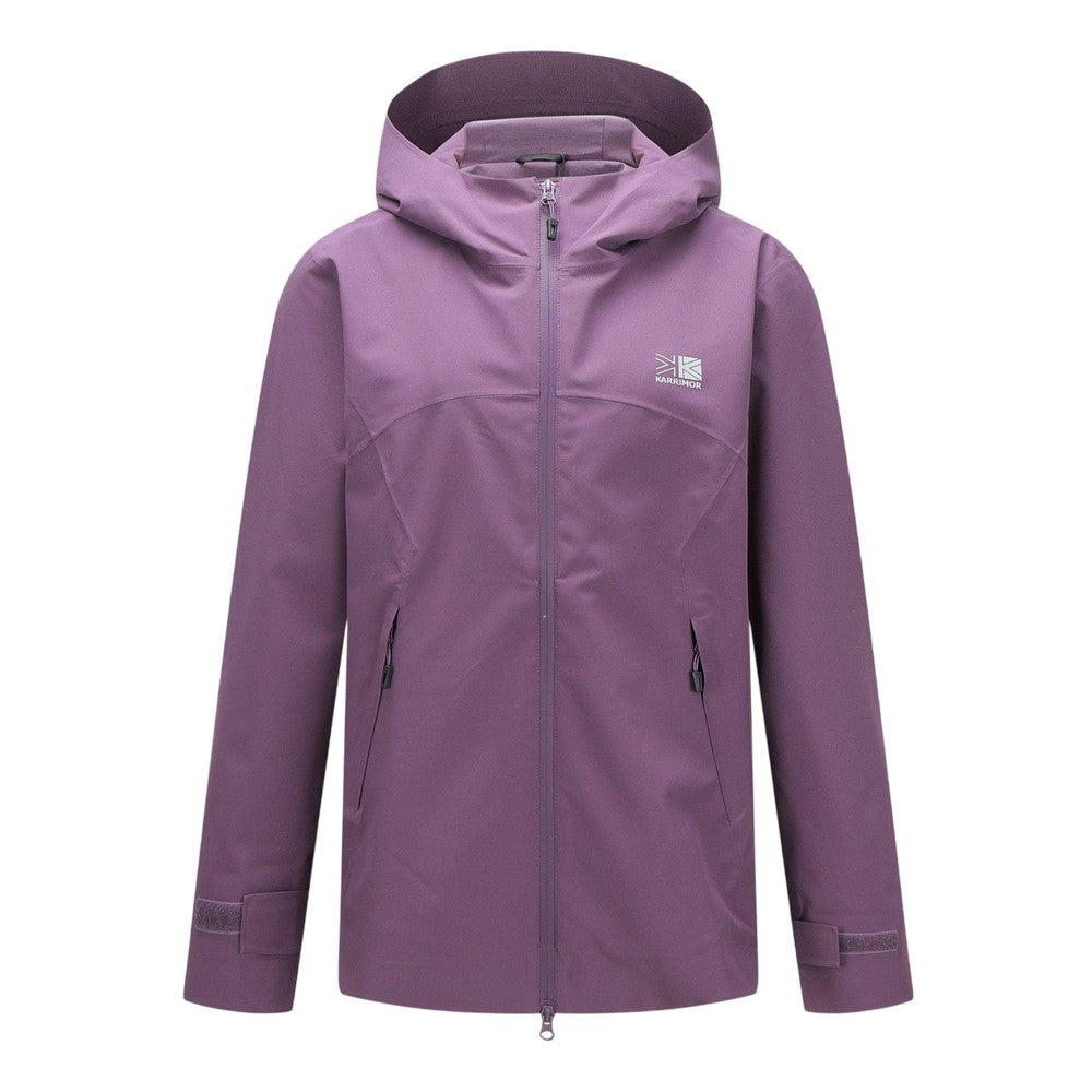 Blackberry - Front - Karrimor Womens-Ladies Waterproof Breathable Hooded Jacket