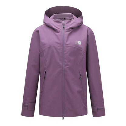 Blackberry - Front - Karrimor Womens-Ladies Waterproof Breathable Hooded Jacket