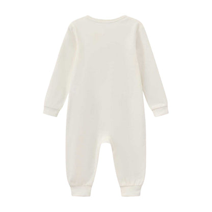 Beige - Back - Winnie the Pooh Baby Cotton Sleepsuit (Pack of 3)