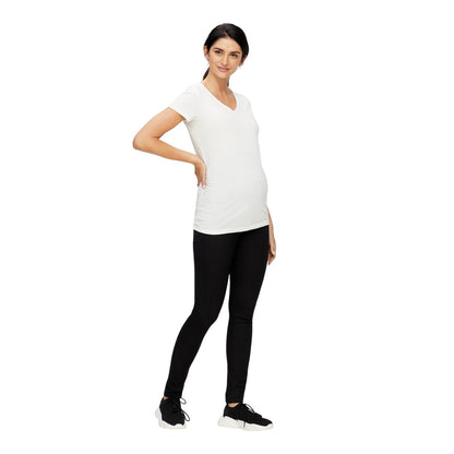 Black - Lifestyle - Mamalicious Womens-Ladies Denim Maternity Jeans