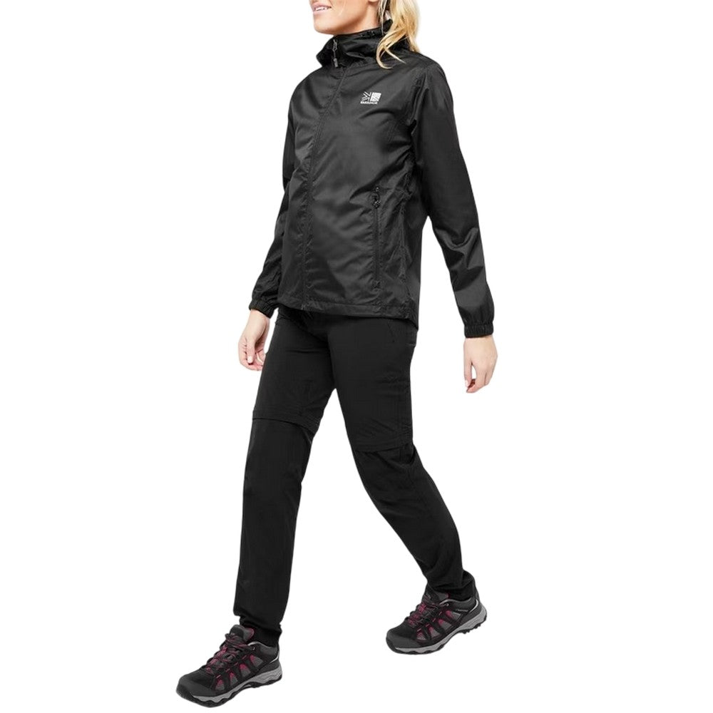 Black - Side - Karrimor Womens-Ladies Sierra Waterproof Jacket