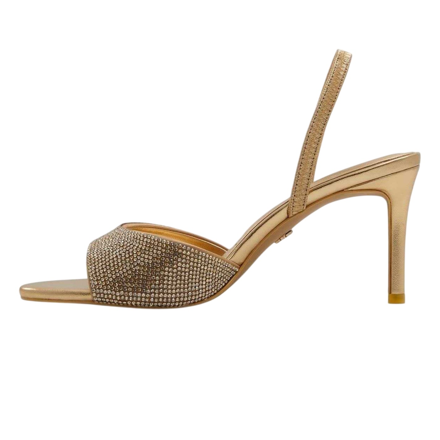Gold - Side - Aldo Womens-Ladies Andyana Party Stiletto Heel Sandals