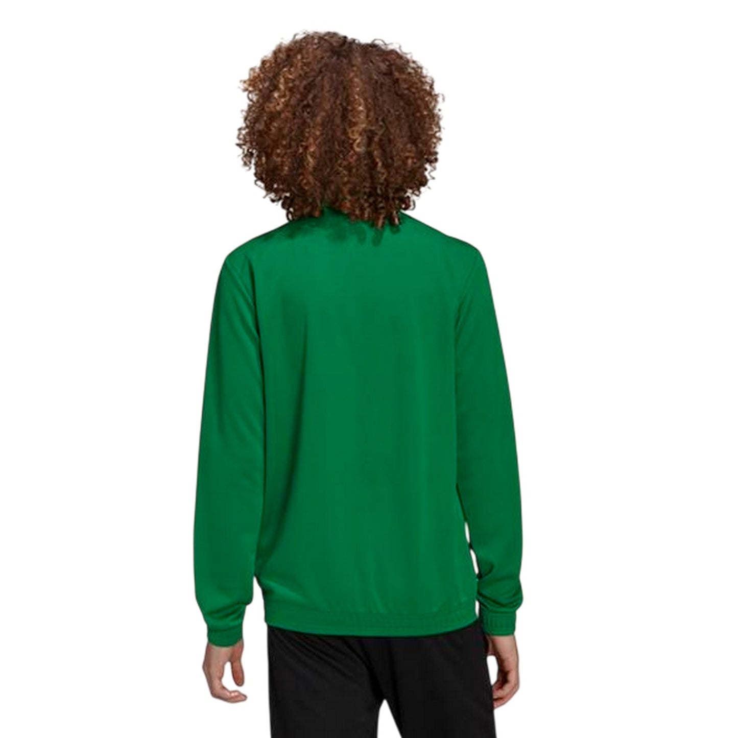Green-White - Back - Adidas Mens ENT22 Plain Track Jacket