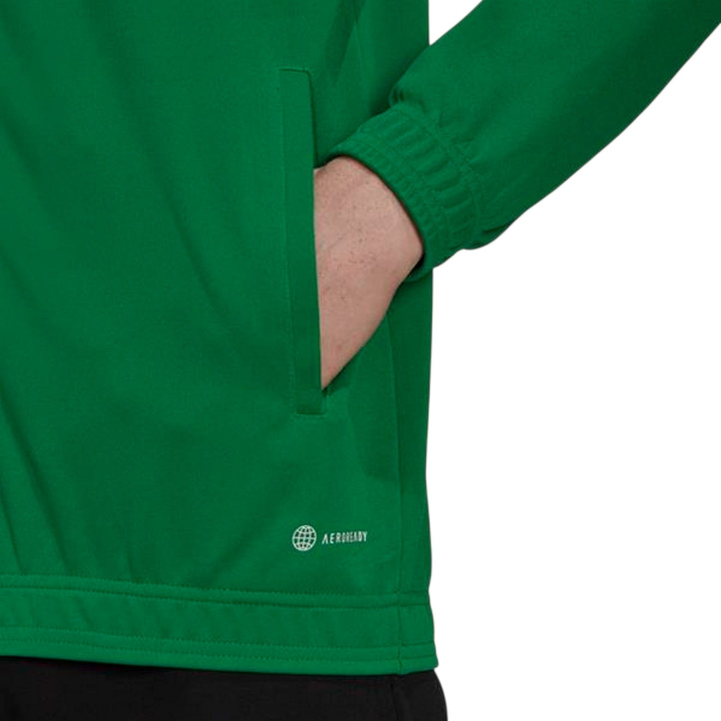Green-White - Lifestyle - Adidas Mens ENT22 Plain Track Jacket