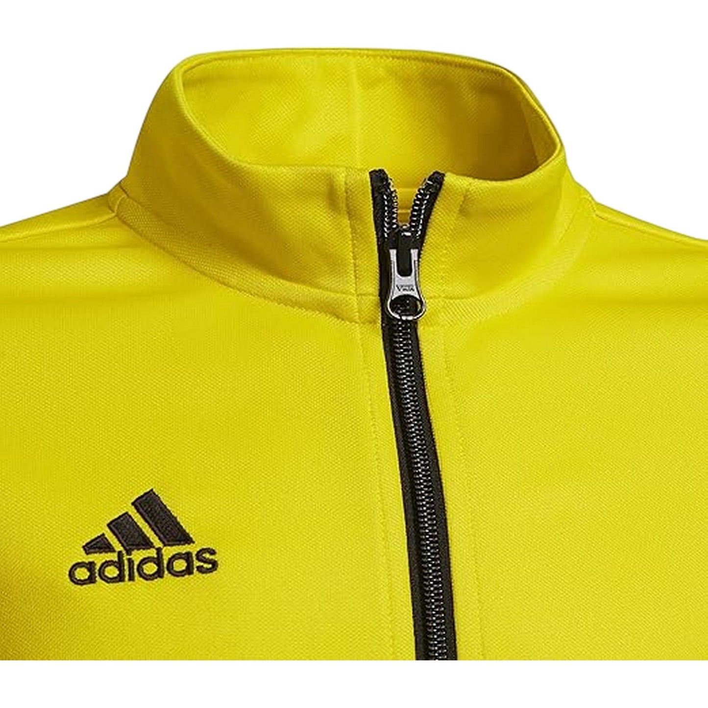 Yellow-Black - Side - Adidas Mens ENT22 Plain Track Jacket