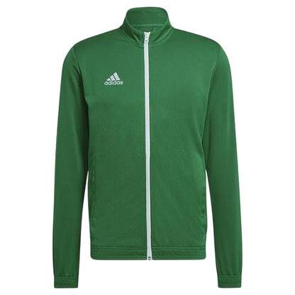 Green-White - Front - Adidas Mens ENT22 Plain Track Jacket